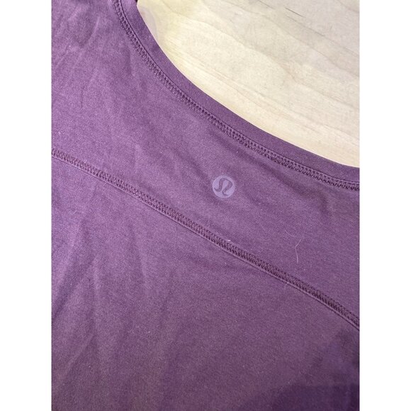 Lululemon To The Point Long Sleeve Top Black Cherry - Picture 4 of 4